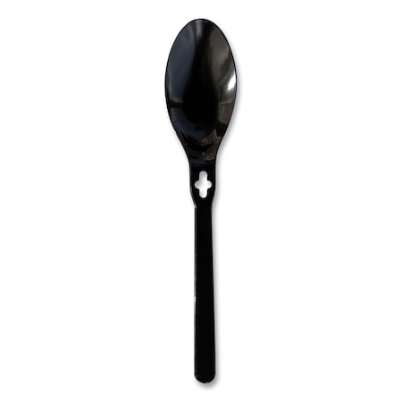 Wego Spoon WeGo Polystyrene, Spoon, Black, PK1000 54101100